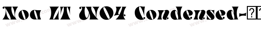 Noa LT W04 Condensed字体转换 Noa LT W04 Condensed字体转换